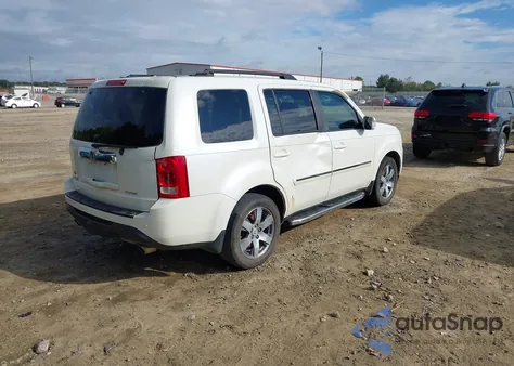 2014 Honda Pilot Touring from USA, damaged, VIN 5FNYF3H92EB015078